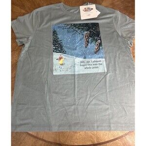 Richard Carry Busy World T-Shirt XXL Sage Green Graphic Book Character Nostalgic